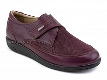231161 Сурсил-Орто (Sursil-Ortho), туфли для взрослых, кожа, стрейч, бордовый, полнота 5 в Ижевске