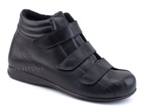 5008-02-1 Плюмекс (Plumex), ботинки для взрослых зимние, натуральная шерсть, кожа, черный, полнота 10 в Ижевске
