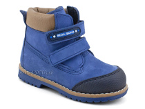 505 Д(23-25) Минишуз (Minishoes), ботинки ортопедические профилактические, демисезонные утепленные, нубук, байка, джинс в Ижевске