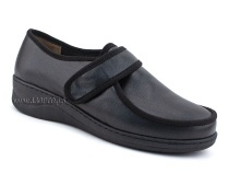 81-22-415/57 Рикосс (Ricoss) туфли для взрослых, кожа, черный, полнота 9 в Ижевске