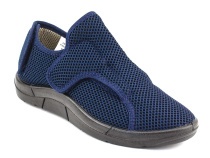 010ПБ-Ж-Т4 С  (77202-33386) Алми (Almi), туфли для взрослых, текстиль, синий в Ижевске