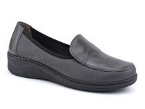 84-51И-22-402/30 Рикосс (Ricoss) туфли для взрослых, кожа, серый, полнота 9 в Ижевске
